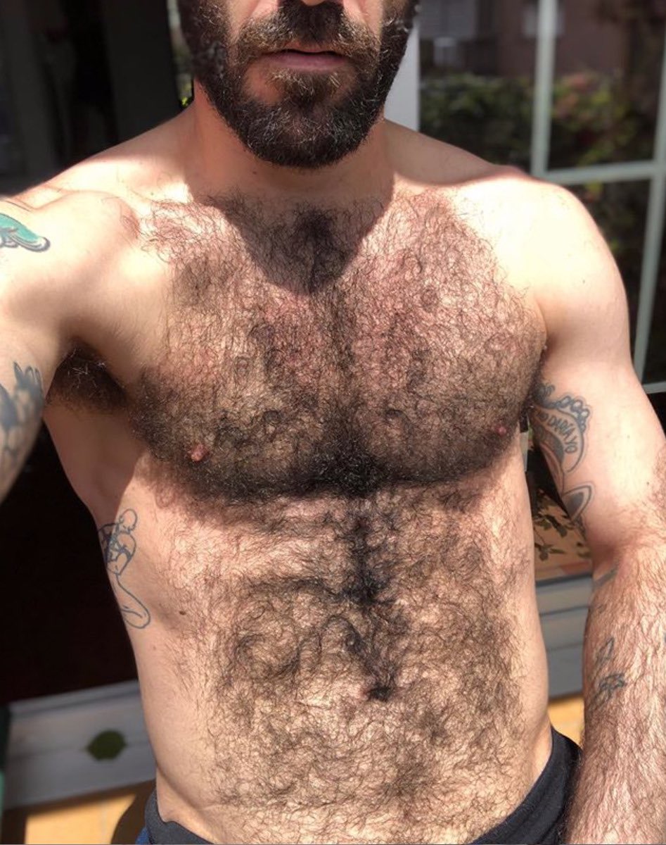 4 pic. June 21 ????  #hairygrizzly #ILoveHairyMen #hairsome #hairychest #hairygay #hairyfan #scruff #beardedhomo