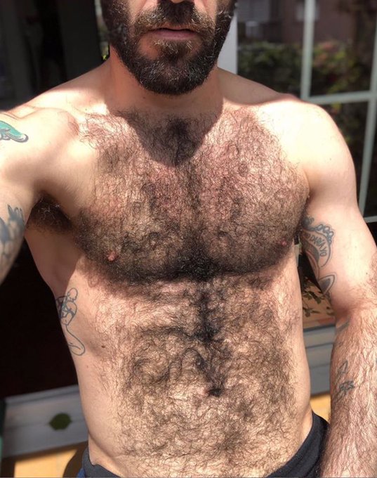 4 pic. June 21 ????  #hairygrizzly #ILoveHairyMen #hairsome #hairychest #hairygay #hairyfan #scruff #beardedhomo