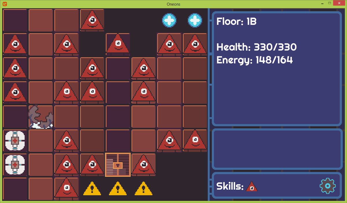 nightblade99's tweet photo. Oneons galore!
Sometimes, you just gotta crank up the dial to 11 to test things. (Fixing a crash where you try to claim an achievement if Steam didn't initialize correctly.)
#Oneons #IndieDev #GameDev #MonoGame #PuffinEngine #PixelArt #Roguelike #Broughlike https://t.co/T5NuPlIEqn