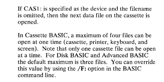 yep! you can write to tape. I wonder how that works? I mean, synchronization wise. you're writing to it sequentially, right? but it's a tape player, not a disk drive. you don't have any random access. maybe it's buffered and writes in big chunks?