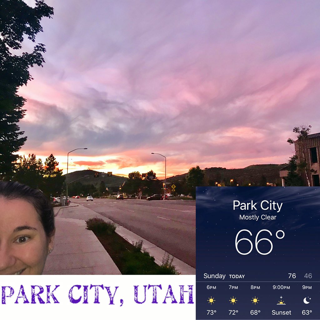LHauserC3's tweet photo. Sunset Selfie Collage ☀️
Oddest thing for the kids to get used to has been the fact that it is sunny past 9pm here (10pm our time). Sunset does not happen until after 9pm. This one was taken at 9:18pm! 
#StallionsDeserveIt
#USESummer https://t.co/YCDT2VQQAe
