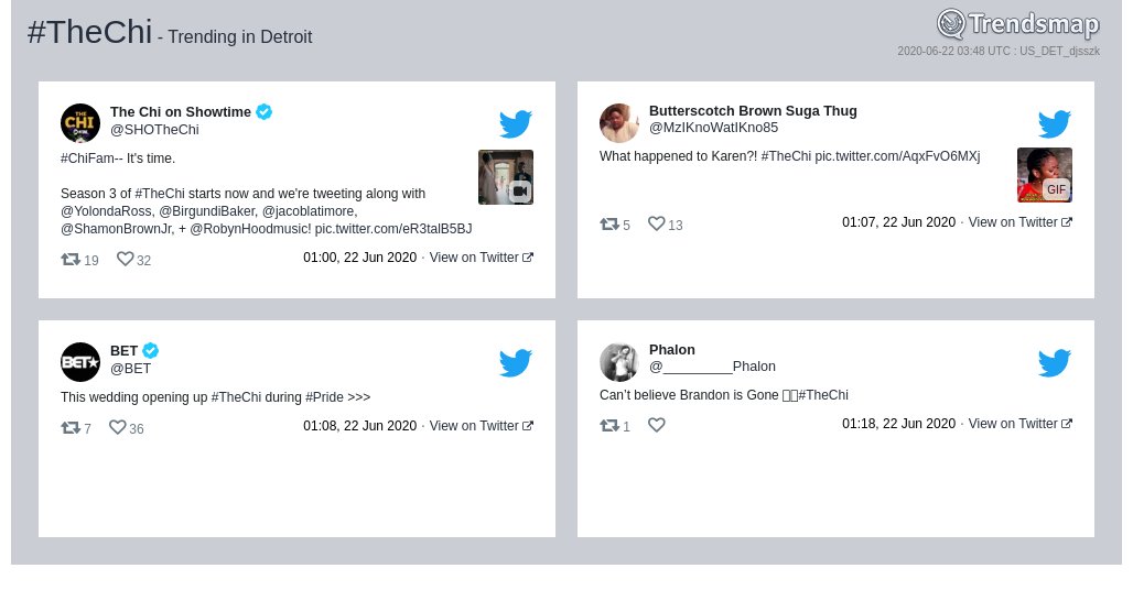 Trendsmap Detroit tweet media