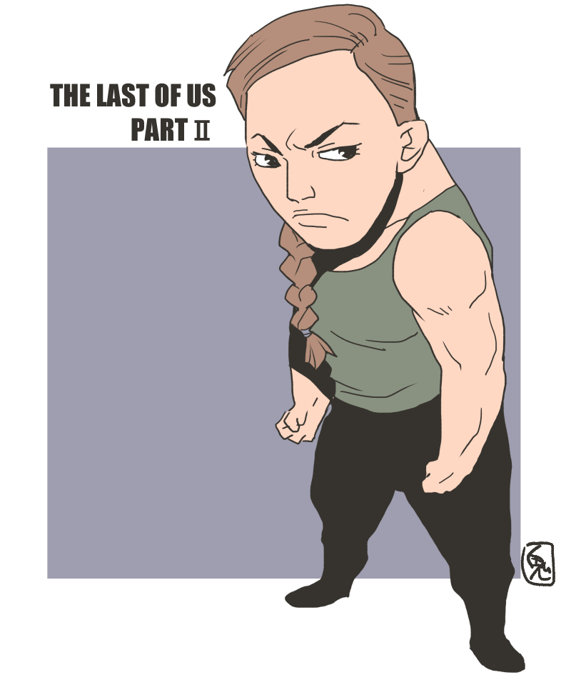 鬼頭りん らくがき ラスアス2のアビー プレイヤーのヘイト集めまくってるみたいですが私的には好きなキャラなんでちょっと描いてみました T Co Cutmxud6sa Twitter