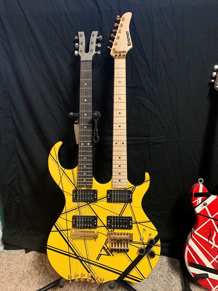 Dean Holmes on Twitter "Kramer double neck guitar replica 🎸 Only two