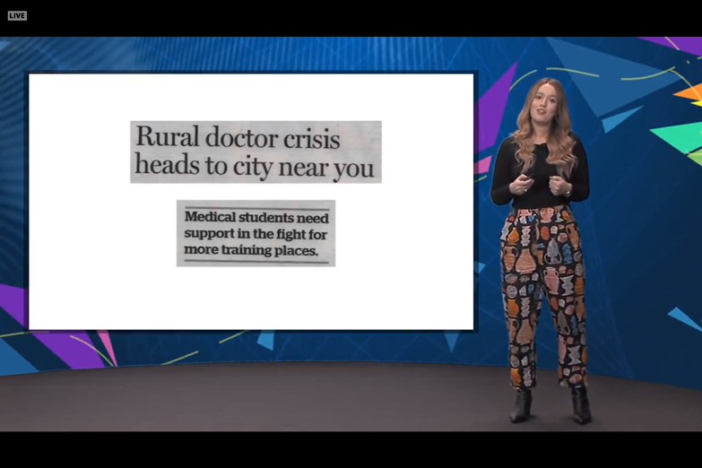 AaronBhat's tweet image. Privileged to hear from the inspirational Dr @skyekinder today on the role of doctors as advocates for the public interest, and how best to play that role - reminds me of the quote that 'politics is nothing but medicine writ large'! @unimelbmdsc