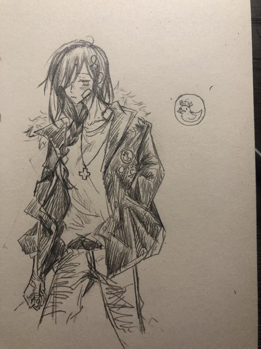 #IF雪メイキング
#巴絵 
マフィアのメンバーの白雪巴。握力がないけど戦闘力が高い。動物に人気がある。たまに喫煙する。 
