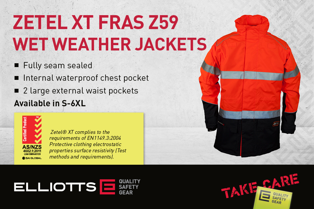 ElliottsSafety's tweet photo. ZETEL® ArcSafe wet weather clothing is waterproof, breathable, windproof, flame resistant and offers protection against electric arc hazards. The breathability offers high comfort levels while the 3-layer construction ensures durability and protection.
https://t.co/DLAwMHFBdS https://t.co/p1b4d0aXjB