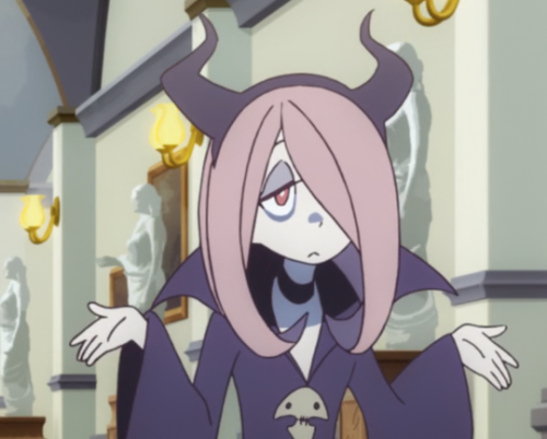 #61 Little Witch Academia.-Best Girl: Sucy Manbavaran. I just like her design and personality a lot. I wouldn't mind being a subject for her experiments~This surprised me on many levels. The story is really good, I love the characters and it has a very satisfying ending.