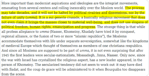 ISLAM ON THE MOVEby Thomas MolnarFall 1985 https://isi.org/intercollegiate-review/islam-on-the-move/