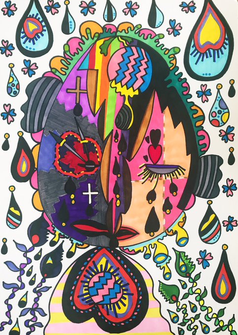 天国と地獄。
#お絵描き好きさんと繋がりたい
#イラスト好きさんと繋がりたい
#天国 #地獄 #命 