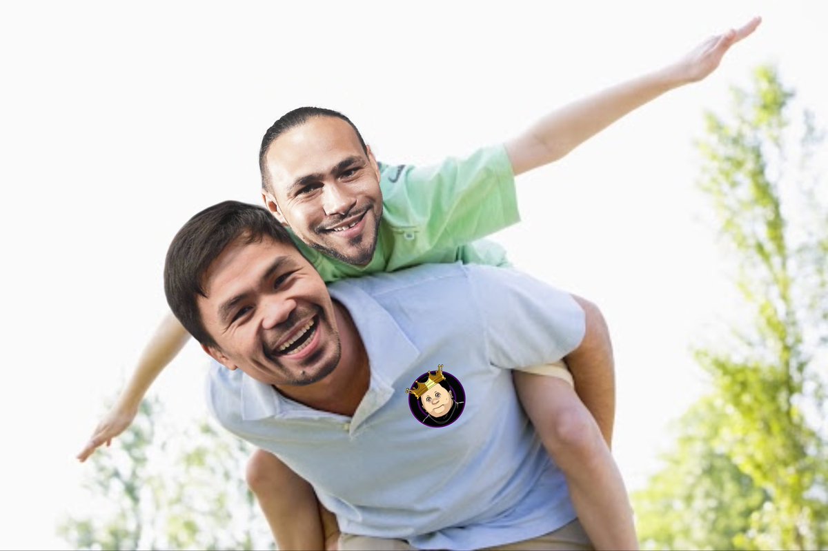 BoxingAntics's tweet photo. Happy Father’s Day! 3 of 4
#pacquiaovsthurman #boxinghead #thefightingprideofthephilippines #fightweekend https://t.co/7TwDiVR5MZ