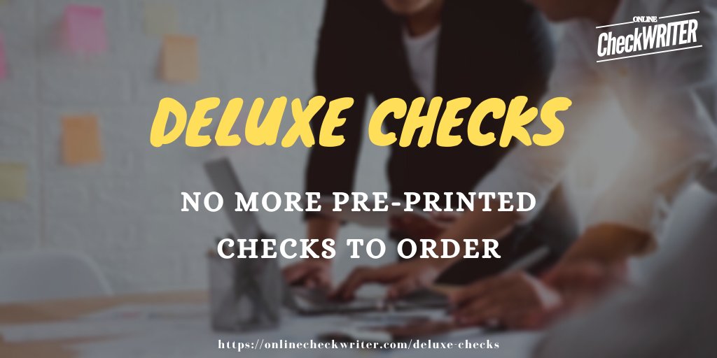 webcheckwriter's tweet photo. https://t.co/acfFO03iq7
With Online Check Writer, Blank Check Papers got a new life, and collectively both can save you 80% of your cost on Pre-Printed checks and for instant check printing.
#OnlineCheckWriter #DeluxeChecks #DeluxeChecksOrder #OrderDeluxeChecks https://t.co/M1Dcsmielo