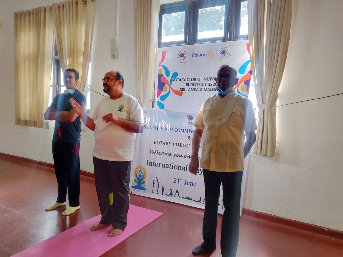 6th IDY cebrations by AHCI, Kandy in association with Rotary Club of Nuwara Eliya on 20.06.2020.

#InternationalYogaDay2020, #InternationalYogaDay, #YogaDay, #योगदिवस, #अंतर्राष्ट्रीययोगदिवस, #YogaDay2020