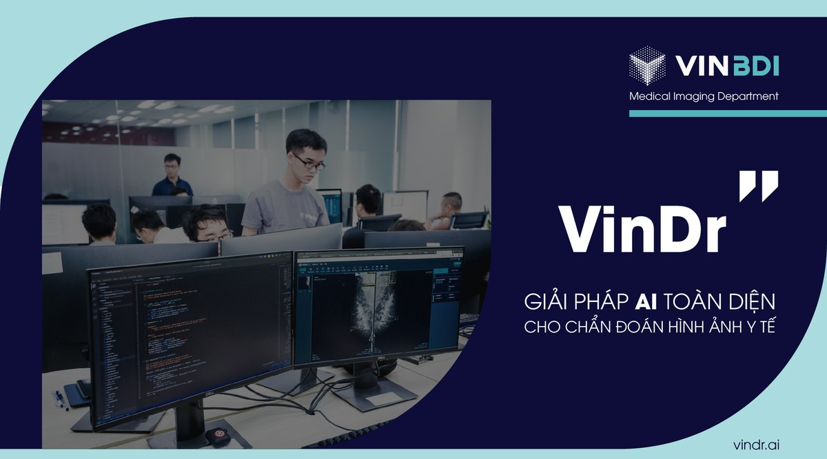 vinbdi's tweet photo. 💥 TRIỂN KHAI VINDR - GIẢI PHÁP AI TOÀN DIỆN TRONG CHẨN ĐOÁN HÌNH ẢNH Y TẾ 💥

👉 Tìm hiểu thêm về giải pháp VinDr tại đây: https://t.co/BjjLVSFHlh

#VinDr #VinBDI #Radiologist https://t.co/ssUZjAjptB