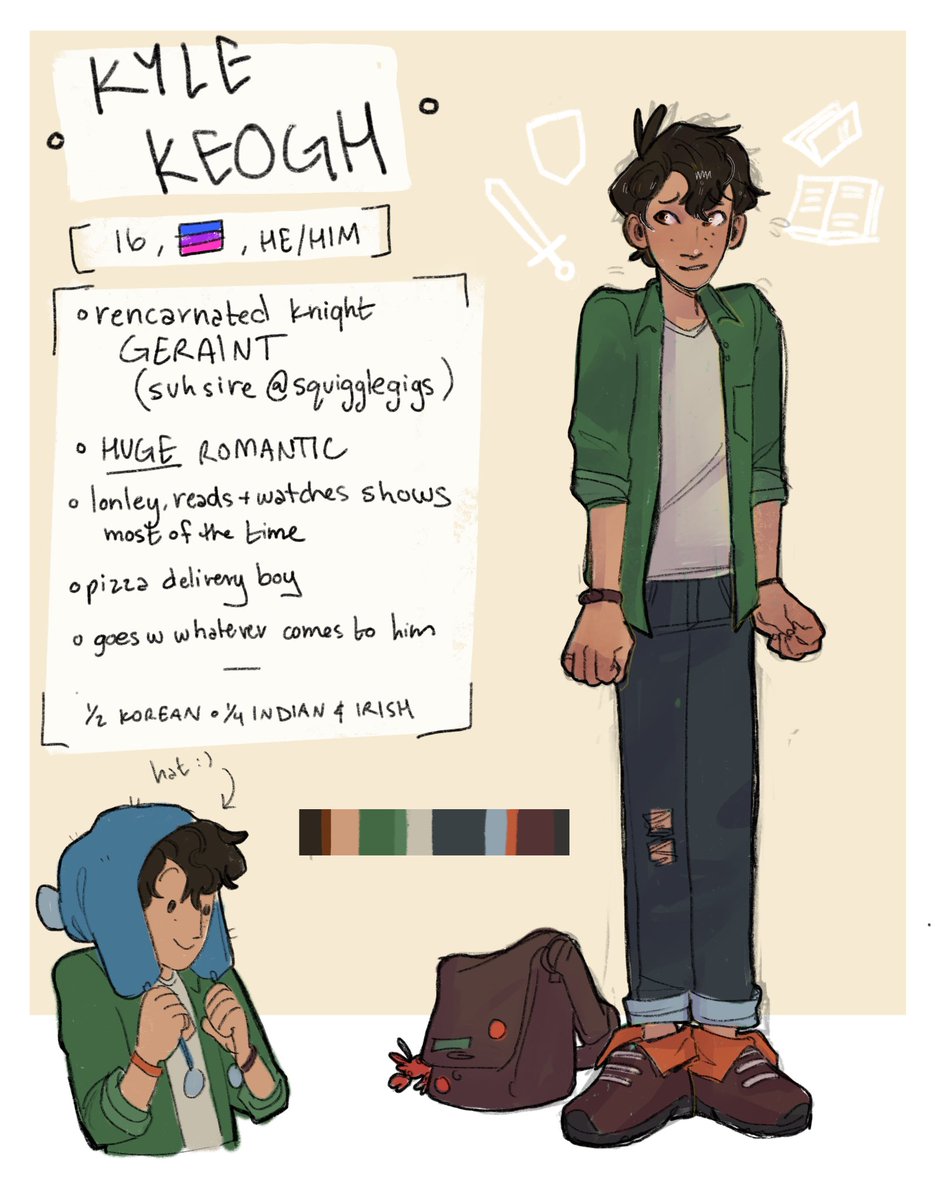 ok idk how much i'll tweak these but refs for art fight! my @ is just ghostskyee so! 🌿 