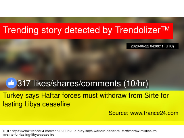 NATOlizer's tweet photo. #Turkey says Haftar forces must withdraw from #Sirte for lasting #Libya ceasefire #France #easternLibya... https://t.co/SUX0WxDDTx https://t.co/uviA22BXBh