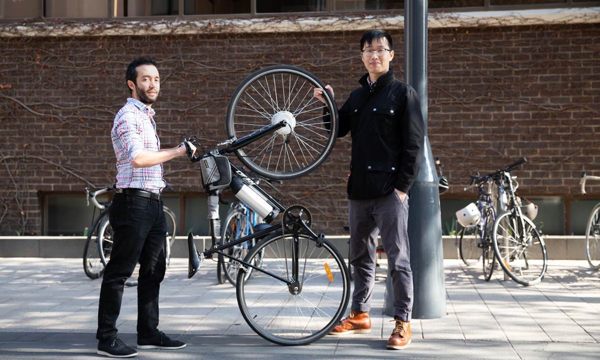 AIMelbourne1's tweet photo. IBM AI used with e-bikes to modify cyclist bad behaviour.
Following trials in real traffic conditions on Melbourne’s streets, they calculated.....
https://t.co/K97GUStvPG 
#aimelbourne #melbourne #artificialintelligence #ai #ebike #ibm https://t.co/f9Gk4J59eh