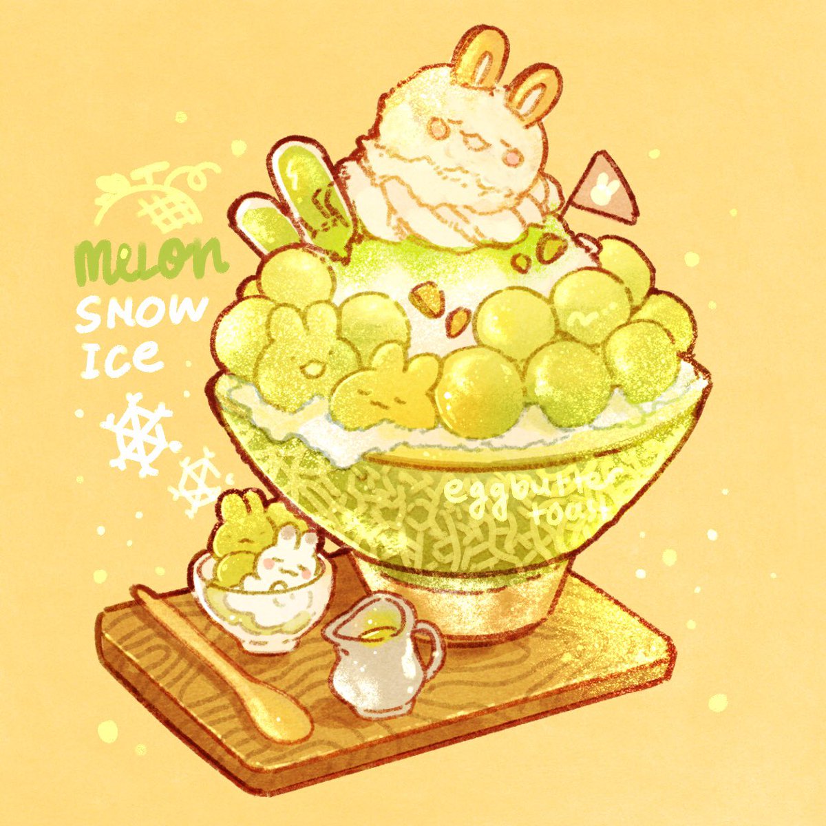 bestrollever's tweet photo. Summer dessert bunny is coming!! 
It’s the beginning of summer, letks tackle the heat with some yummy reinforcement! 🍧🍦🍹✨✨ https://t.co/QP1qEuegM6