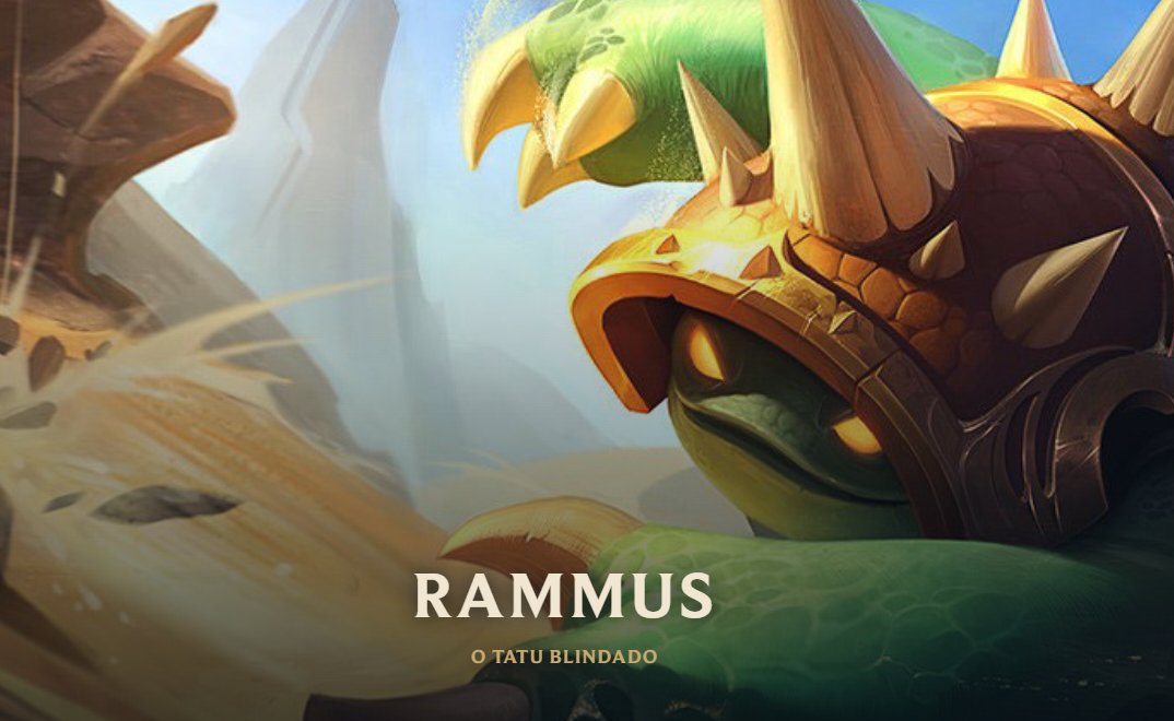 Ninguém sabe absolutamente nada de verdade sobre Rammus