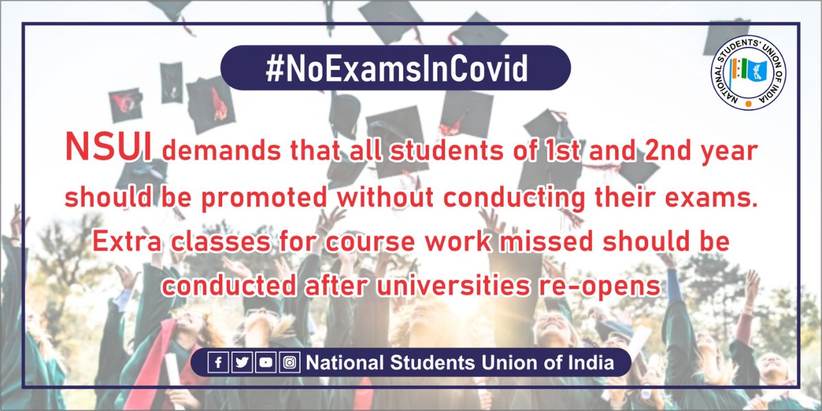 pratapINC's tweet photo. Is it wise enough to conduct examination amidst this pandemic? Medicos stand firmly against it. No transportation, No vigilance, No hope. We want general promotion. 
@NSUIJhansi

 #NoExamsInCovid https://t.co/Ic8TVzpyOg