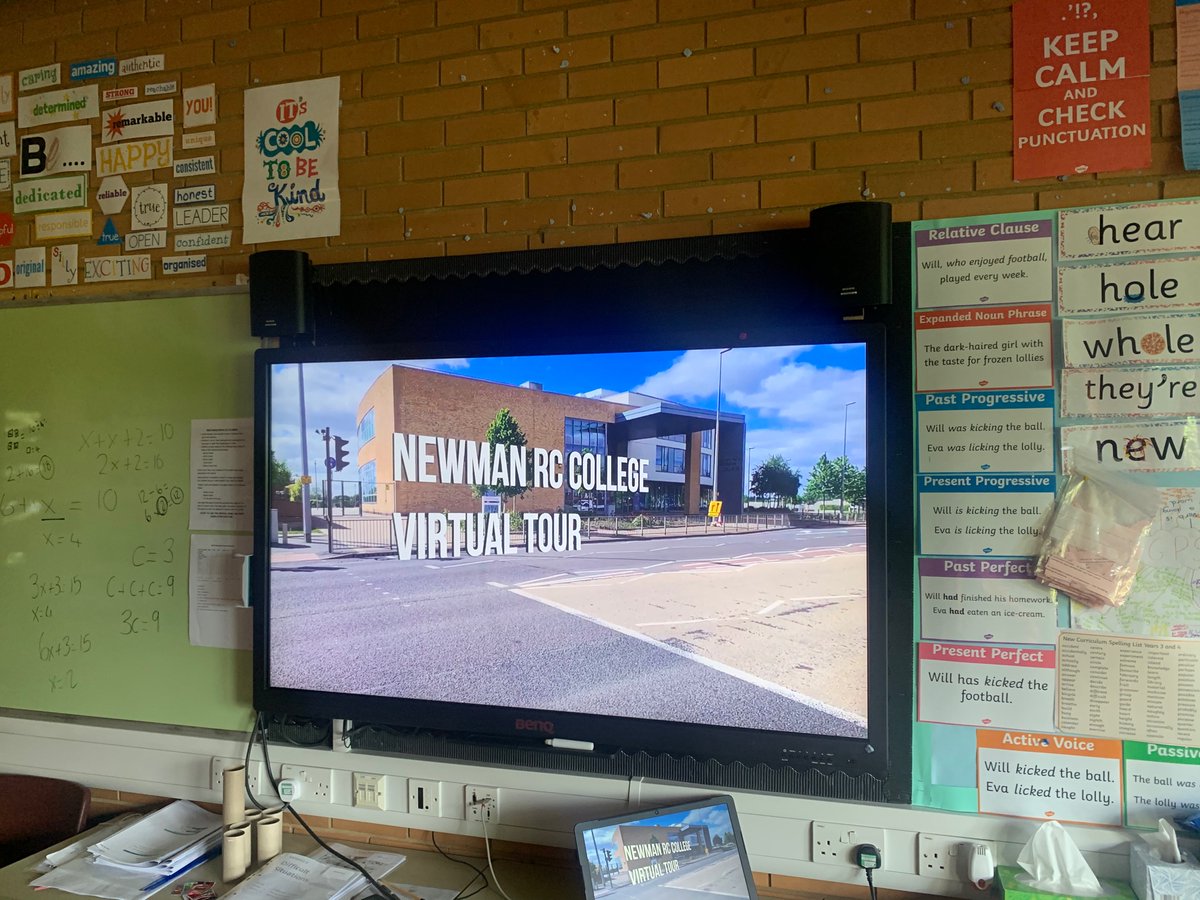 ssaidanoswald's tweet image. Our Year 6 children who are heading for Newman College in September enjoyed viewing the Virtual Transition video this morning! Thank you Newman - lots of smiling and excited faces at our end 😊🌟 #y6transition @NewmanRCCollege @KS3Transition @NewmanRC_Head
