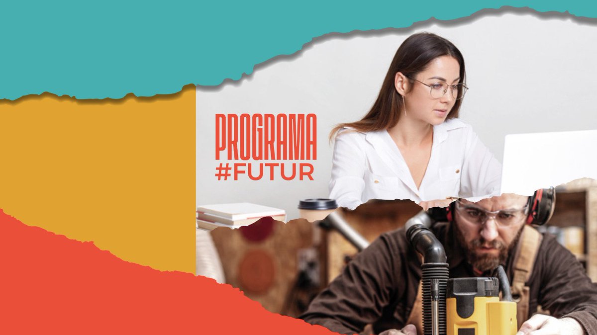 AjSantBoi's tweet photo. Fins al 3/7es pot sol·licitar suport econòmic per a les microempreses i persones autònomes de Sant Boi que volen impulsar els seus negocis. L'Ajuntament ha posat en marxa el #ProgramaFutur:
👉https://t.co/1E7IaPEw3o
#ReactivemSantBoi #futur #santboi https://t.co/LrqvvGPhlq