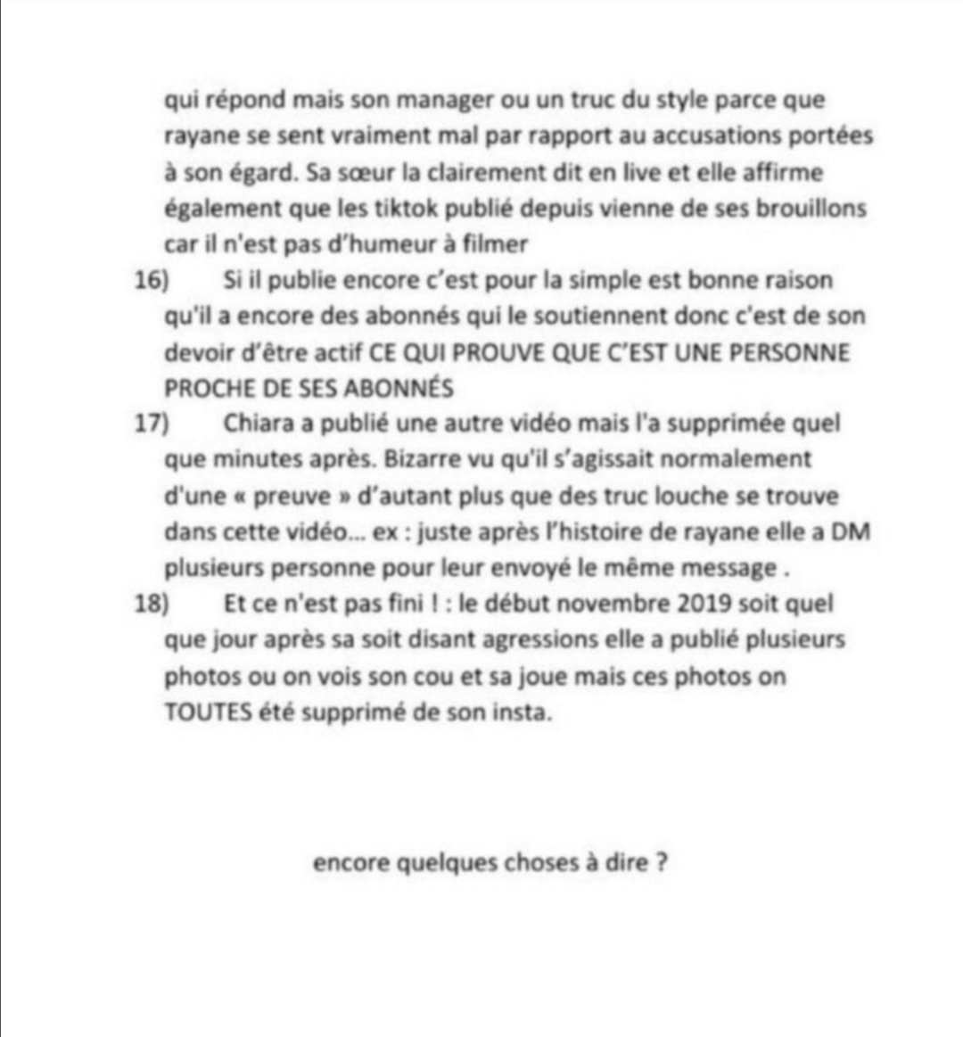 NDouines's tweet photo. Alors ? Toujours pour Chiara ?#Balancetontiktoker https://t.co/5DX7NIUno3