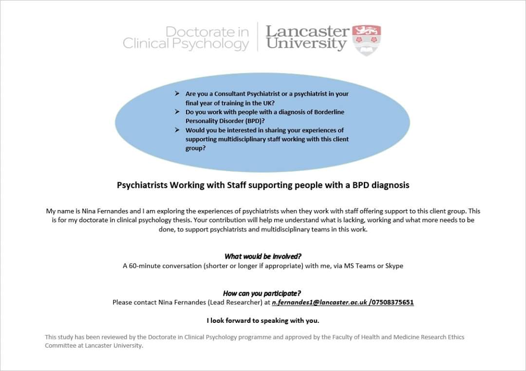 Nina Fernandes on Twitter "Consultant Psychiatrists and Psychiatrists