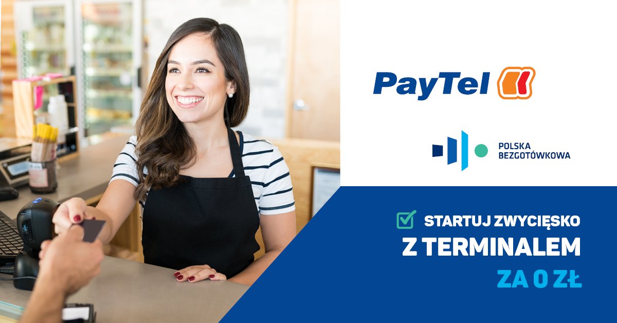 Lato wystartowało, wystartuj i Ty - z terminalem za 0 zł od PayTel paytel.pl/pl/nasza-ofert… 
#terminal #polskabezgotowkowa #zdrowobezgotowkowo