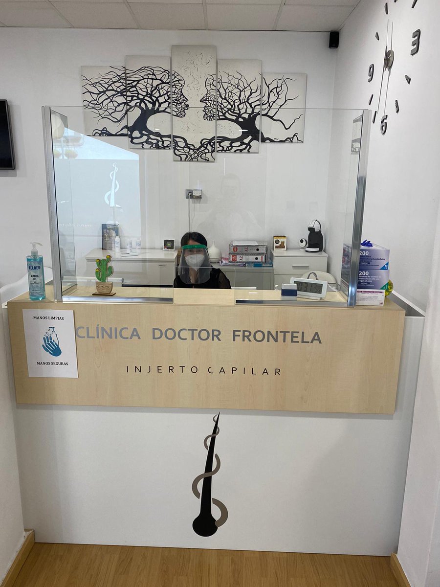 En Clínica Doctor Frontela ofrecemos a nuestros clientes una seguridad sanitaria total al cumplir con exactitud todas las medidas impuestas por el Ministerio de Sanidad para evitar cualquier tipo de contagio y futuros rebrotes

Puede pedir su cita llamando al 640 54 15 50 ☎️
