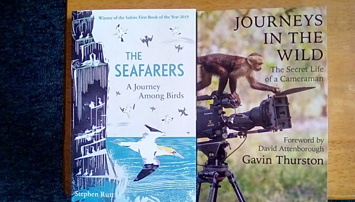 ravencrime's tweet photo. I can't resist nature books... 🐦🐆🐒🐘
#TheSeafarers
#JourneysInTheWild
@steverutt @GavinThurston
#IndependentBookshopWeek https://t.co/0Mdj76GZJy