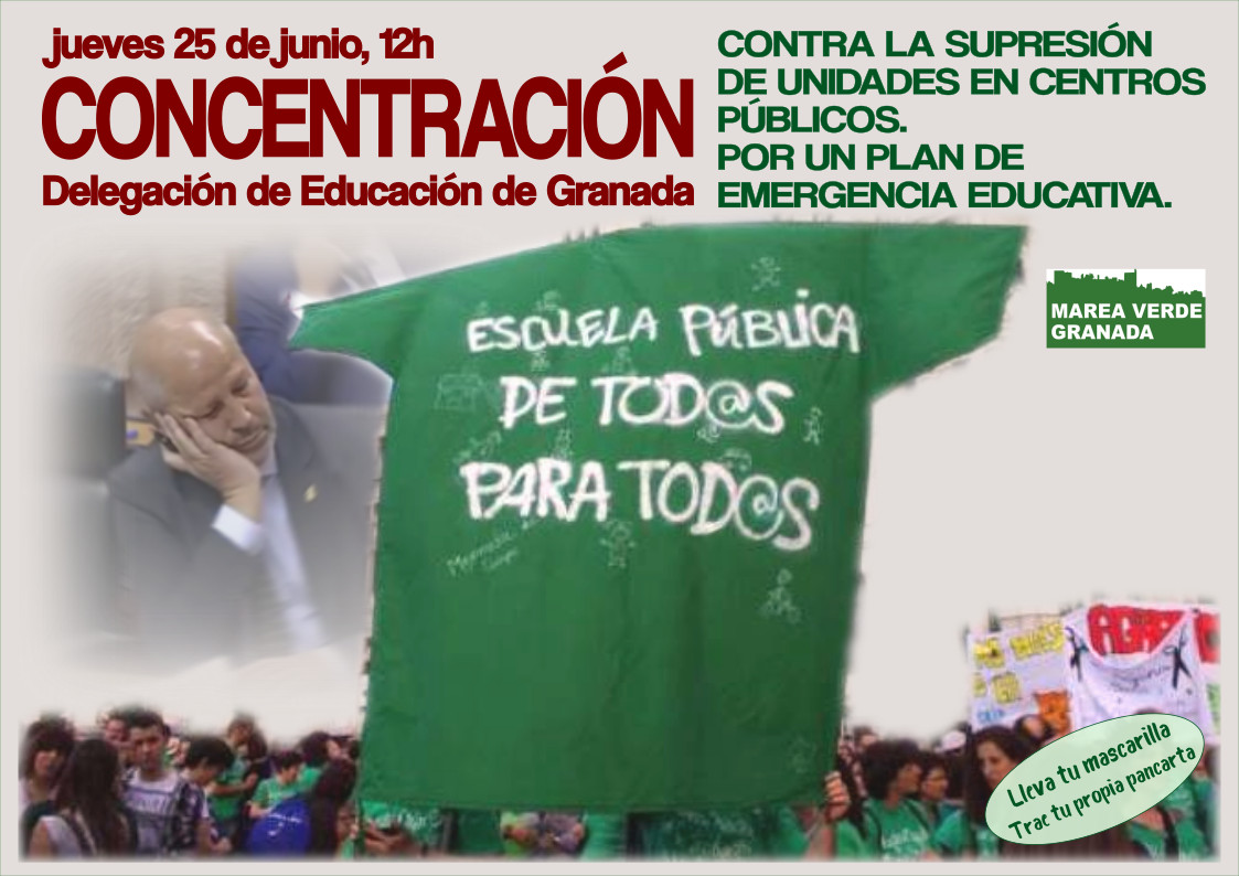 Vamos a defender la Escuela Pública como se merece, con fuerza, en las calles y con un claro grito de ¡BASTA YA!
#SinSeguridadNoVolvemos