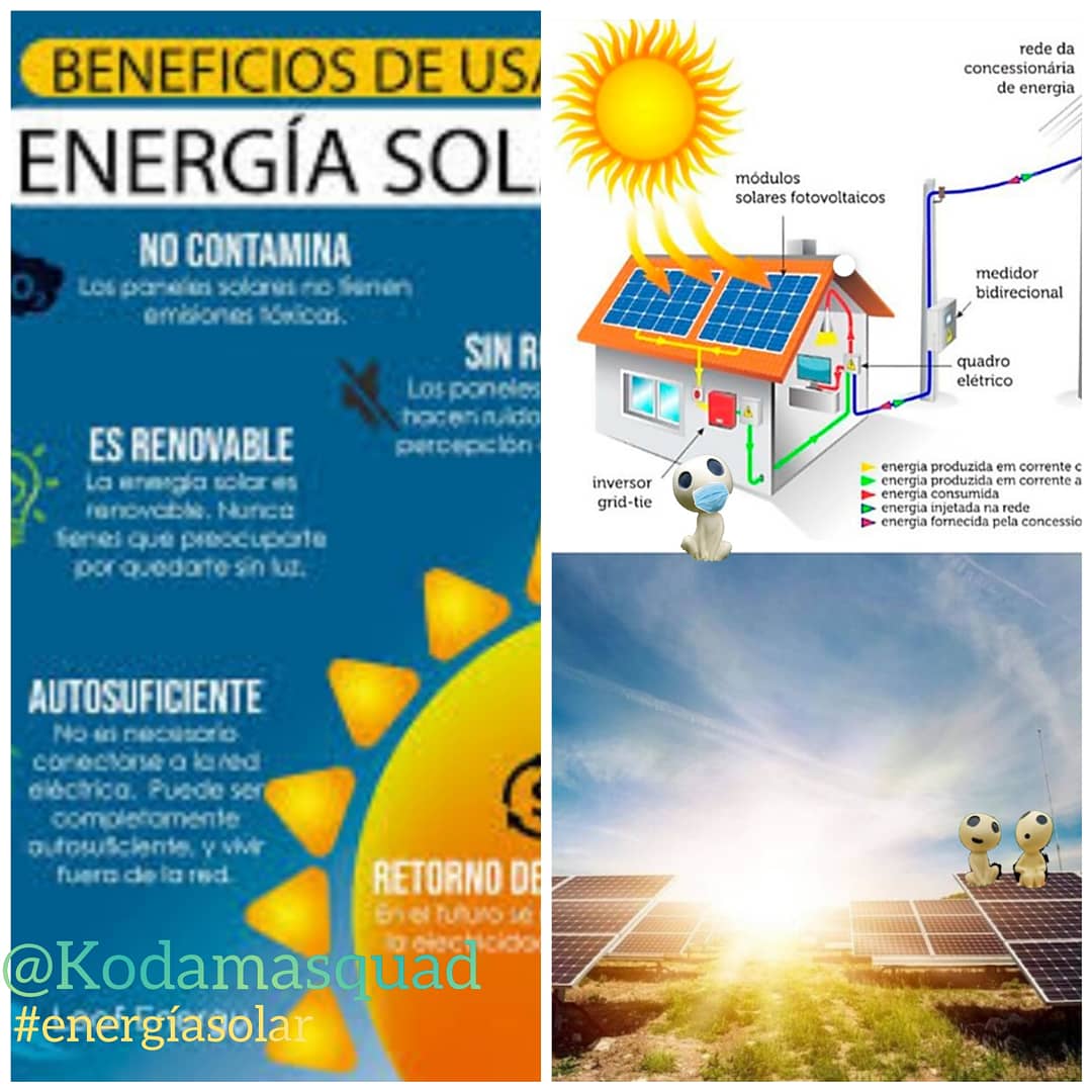 Kodamasquad's tweet photo. ¡Ayer fue el día del 🌞! #energíasolar #energíasrenovables 
🟢En 2019, España fue el 1º mercado fotovoltaico en Europa y el 6º en todo el mundo
🔺Pero sólo cubrió el 5,5% de la eléctricidad anual 
La #energíafotovoltaica es necesaria para la transición energética🚈 https://t.co/xIvzofrCbv