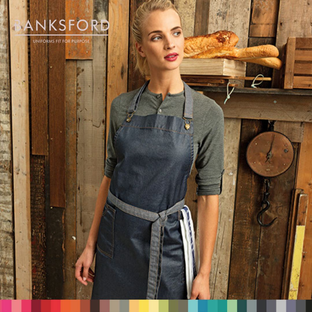 For versatile, heavy duty yet comfortable aprons- choose Banksford. ✅ Choose a style at banksford.co.uk.