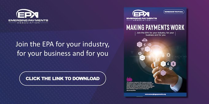 ThePAssoc's tweet photo. In case you missed some of our EPA webinars or announcements, here`s our week in retrospective: https://t.co/jXxBPTnOb9 
#makingpaymentswork #community #networking #EPA #covid19 #EPAwebinars 
@TonyCraddock @MastercardEU @GPS_Processor https://t.co/N30JEyqZgz