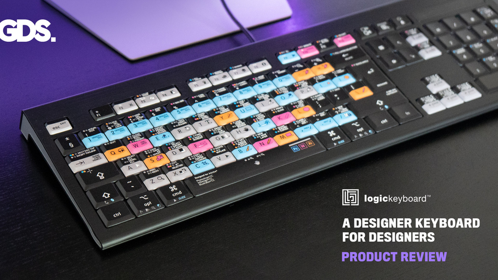 PRODUCT REVIEW - 225 shortcuts in a single keyboard for @Adobe @Photoshop, @Illustrator & @InDesign by @LogicKeyboard. See the full review here: garethdavidstudio.com/blog/adobe-gra… #productreview #designgear #graphicdesignkeyboard