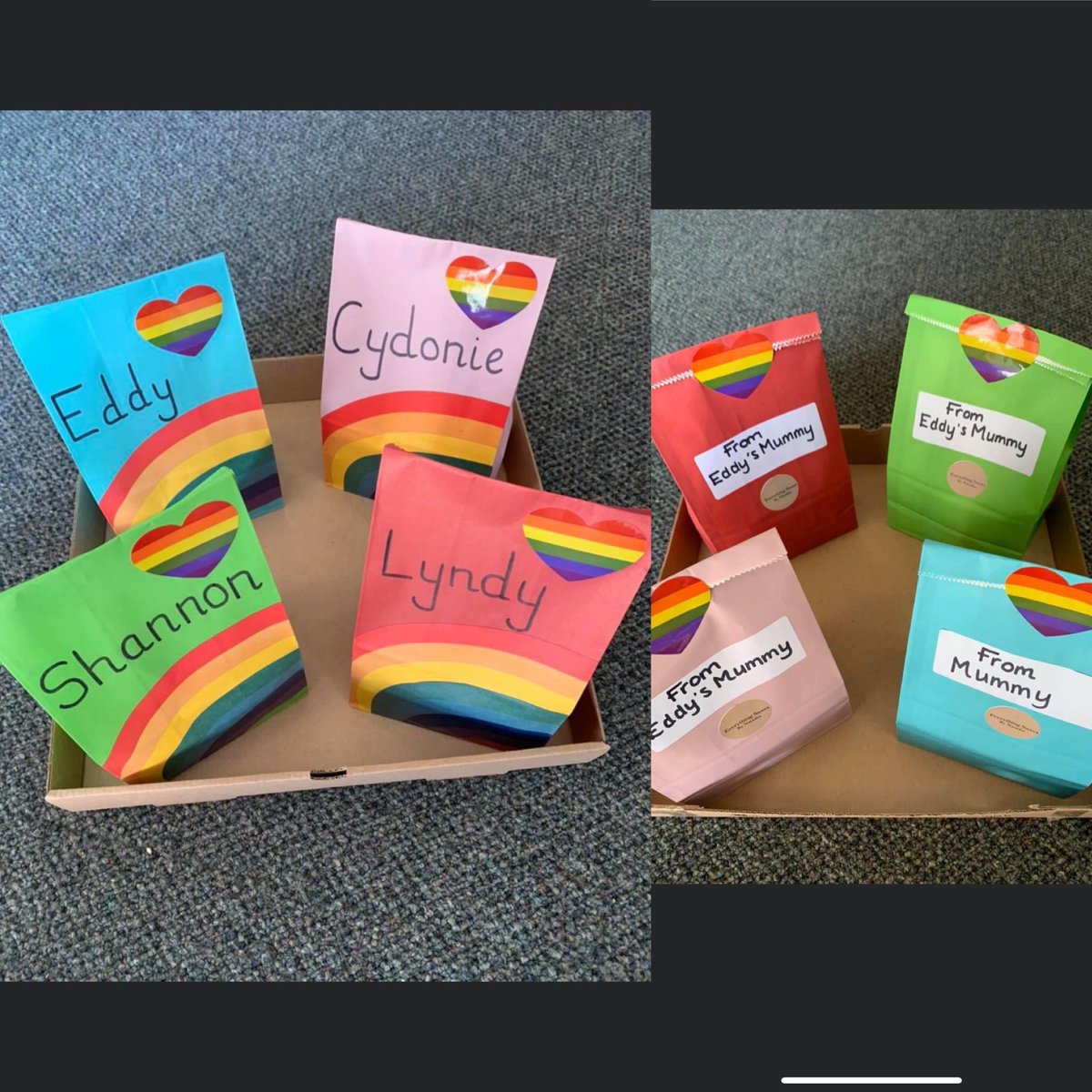 Topcats2016's tweet image. Thank you so much to Eddys mum for such a lovely special delivery on our first day back!!

This will keep the staff going for a little while at least!!

😄💚💜🧡🥰💜💚🧡😄