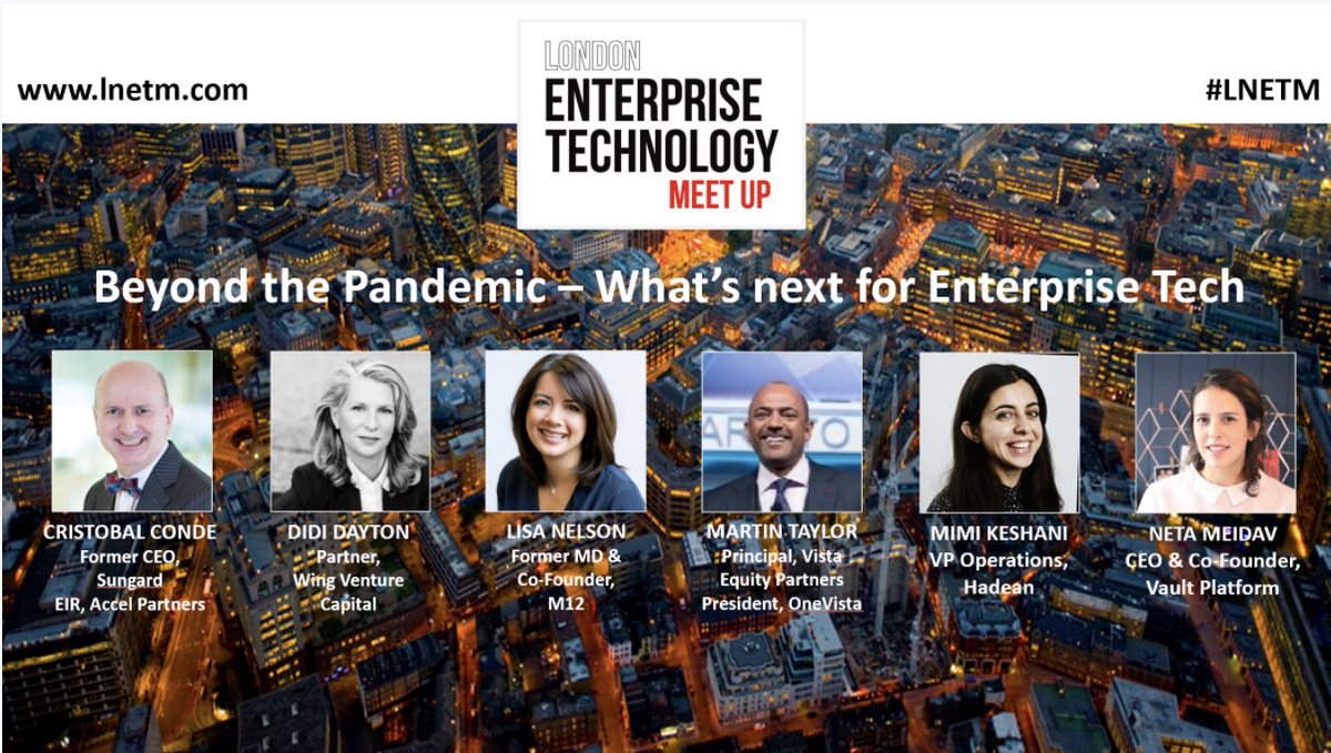 Hadean (@hadeaninc) on Twitter photo Our <a href="/MimiKeshani/">Mimi Keshani</a> will be giving a flash-talk as part of the #LNETM on the topic of how Enterprise Tech companies will move beyond the initial phase of #COVID19 into the broader economic reality of the pandemic.
🗓 29/06/2020
⏰ 19:00 BST
Sign up 👉 bit.ly/3epM6lF Our <a href="/MimiKeshani/">Mimi Keshani</a> will be giving a flash-talk as part of the #LNETM on the topic of how Enterprise Tech companies will move beyond the initial phase of #COVID19 into the broader economic reality of the pandemic.
🗓 29/06/2020
⏰ 19:00 BST
Sign up 👉 bit.ly/3epM6lF