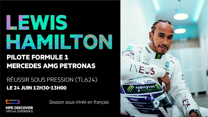 Comment réussir sous la pression ? Apprenez des champions ! Une session à ne pas rater avec des leaders du sport, le 24 juin à 12H30, à #HPEDiscover Virtual Experience. Inscrivez-vous : hpe.to/6013GzolN