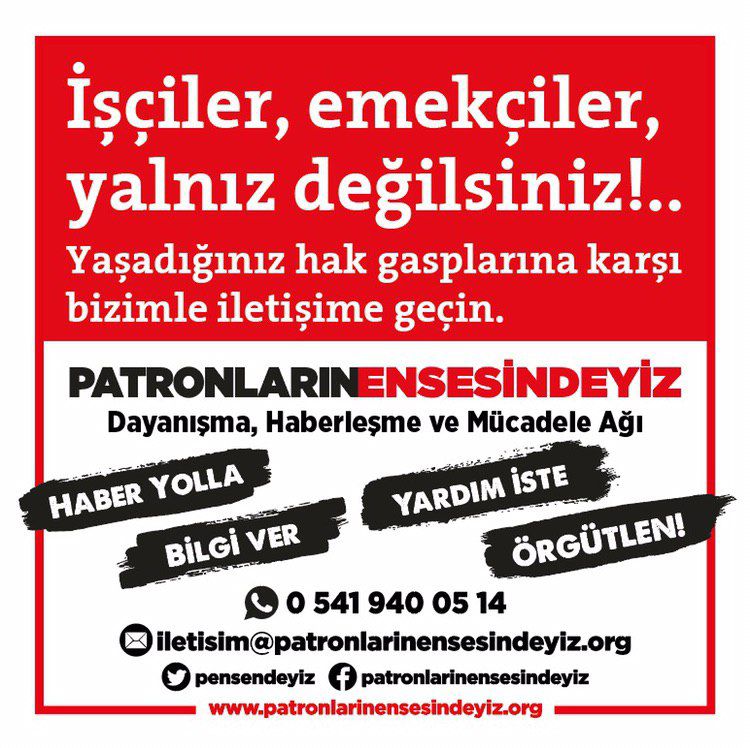 Patronların Ensesindeyiz (@pensendeyiz) on Twitter photo 