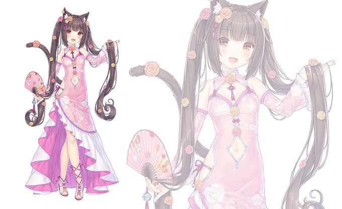 ネコぱら のショコラが新たにフィギュア化決定 さより氏が描く艷やかなイラストをそのままに立体化予定 Hobby Watch