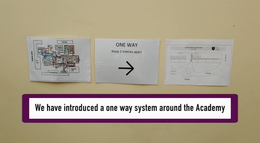HarrisOckendon's tweet photo. https://t.co/McWGrt7FNP

The Academy have now introduced a one way system - click on the above link to watch the virtual tour. https://t.co/Fpz7BuZex0