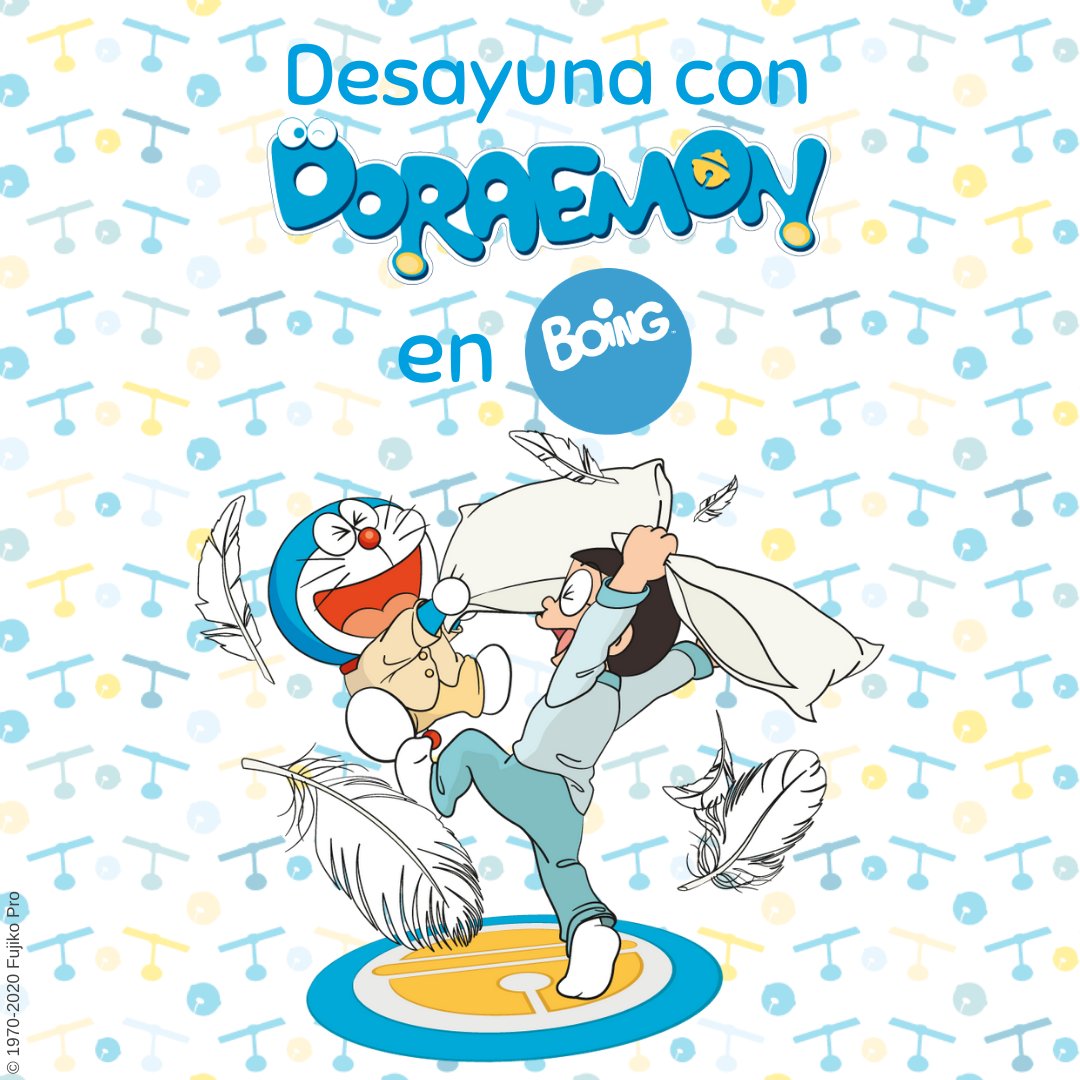doraemon_es_'s tweet photo. ¡#felizlunes! 🤗 Empieza con energía el primer lunes de verano desayunando con Doraemon en Boing 🥛📺#DesayunaConDoraemonEnBoing #tv #doraemon #boingtv #doraemonlovers https://t.co/PrD1SYmmKW