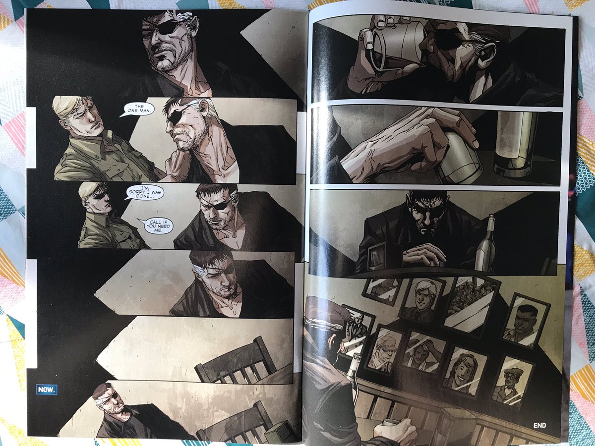 This is a powerful end to some pretty dramatic issues. I guess if you’re going to have a character cut to the heart of it all, Steve Rogers is pretty much the man for the job every time ...