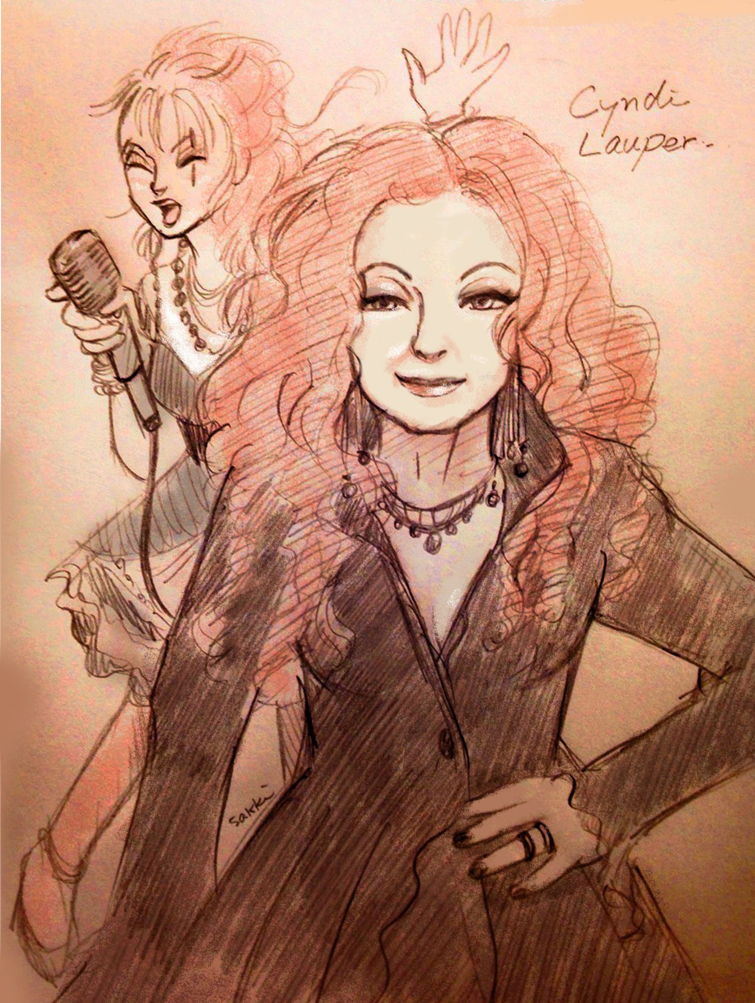 6/22 Cyndi Lauper              bones            (               Happy Birthday  Cyndi Lauper!! 