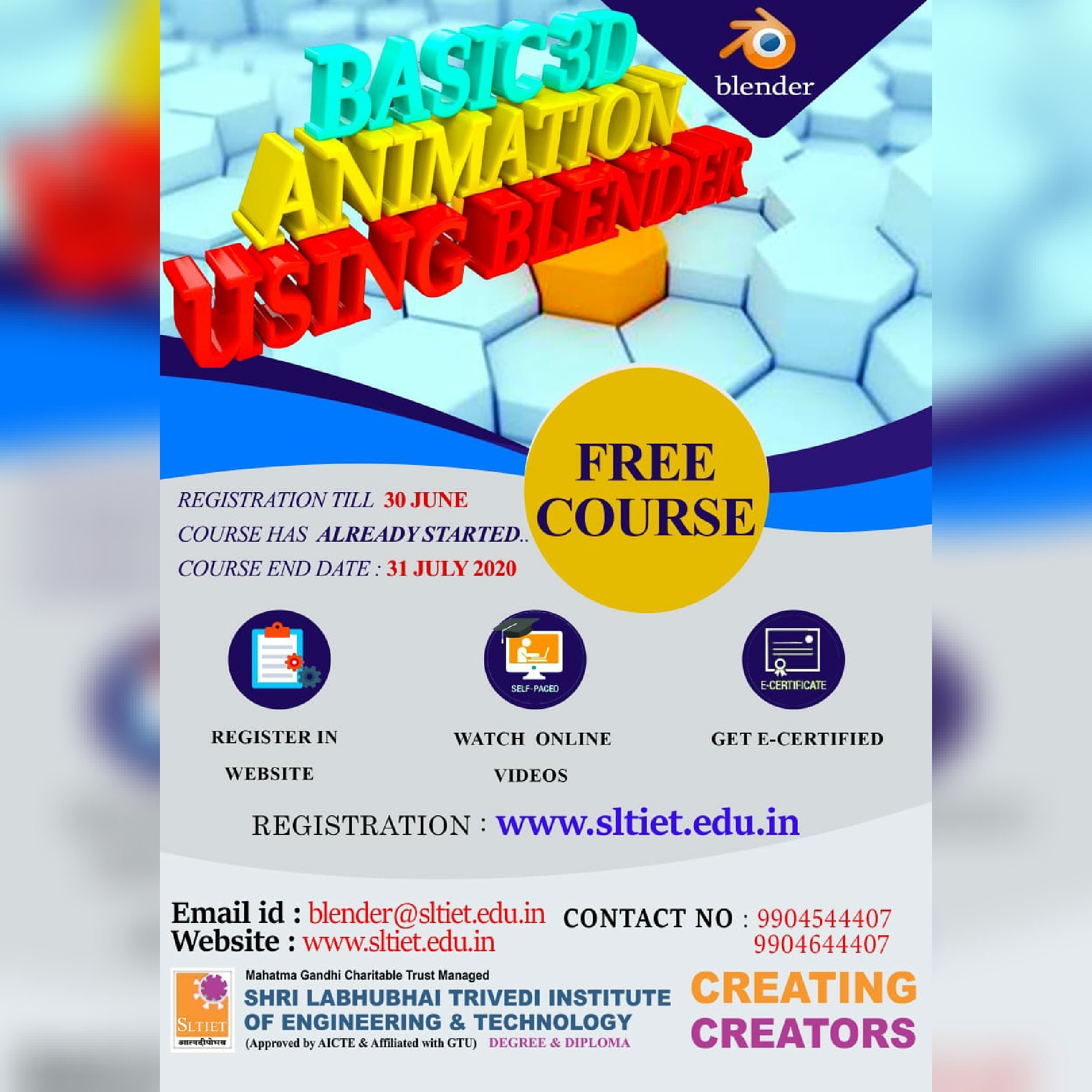 SLTIET, Rajkot on Twitter: SLTIET, Rajkot on Twitter: