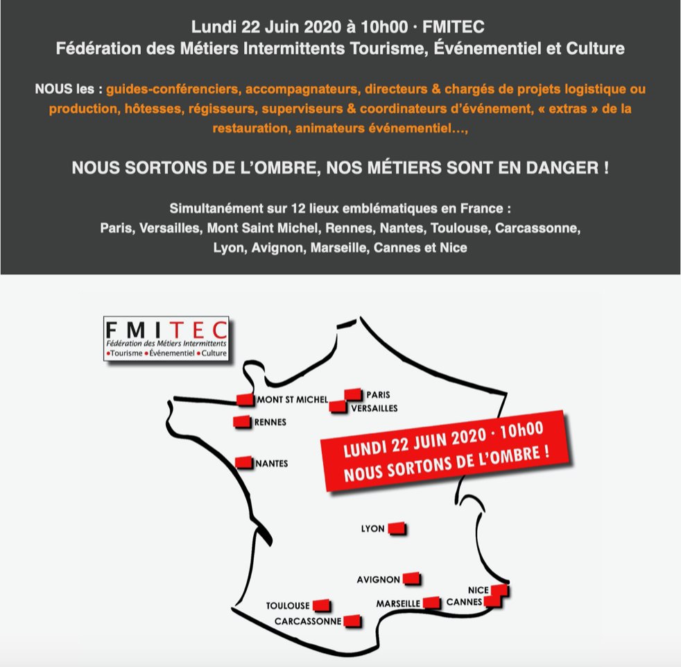 _GELEO_'s tweet photo. Ce lundi à 10h, devant le château des ducs de Bretagne à #nantes !

#FMITEC
#SORTONSDELOMBRE
#NOSMETIERSENDANGER
#ACTION220620 https://t.co/o2jdnh3SLV