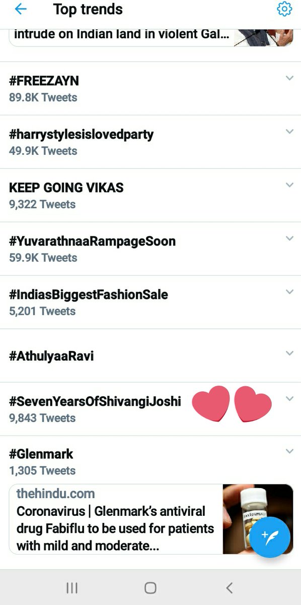 itsmeramya's tweet photo. Thank you for this article. 
#SevenYearsOfShivangiJoshi  trended on twitter as shivangi completed 7 years of TV journey. Pls write about this trend too. https://t.co/6kZt94jtSW
