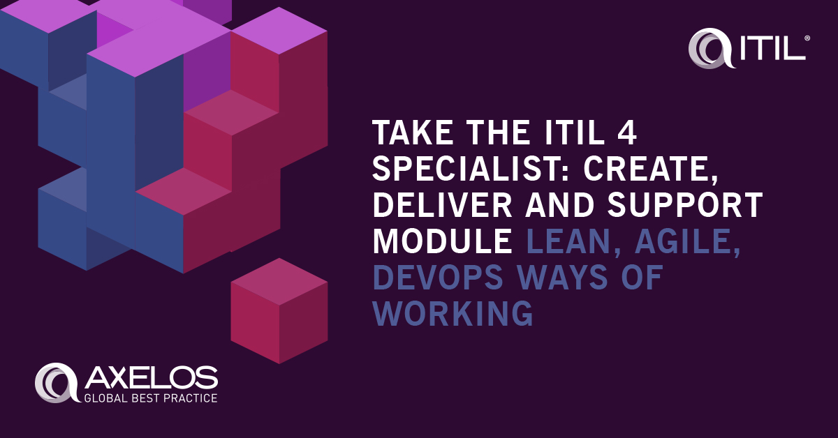 #ITIL4 Specialist - Create, Deliver and Support (#CDS) Live Virtual Training with  Exam Voucher - On 15,16 &amp; 17 July. Register your interest at zcu.io/U5mY  #GSSUAE #PeopleCert #Axelos #Agile #Lean