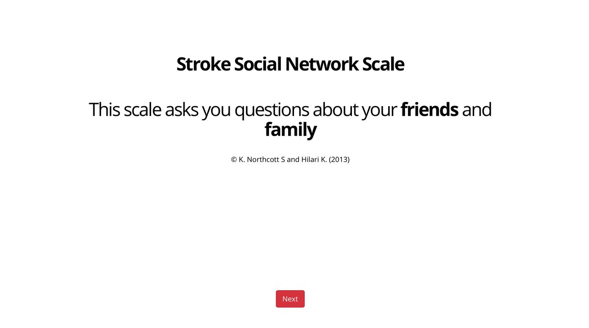 _CityAccess's tweet image. 📣On cityaccess.org

The Stroke Social Network Scale (SNSS)

Patient-reported measure of a person’s social network following a #stroke.
Measures 5 subdomains: satisfaction w social network, children, relatives, friends and groups

#aphasia #JuneAphasiaAware #SLT #SLT2B